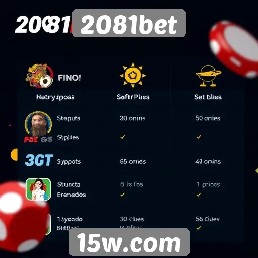 Características dos jogos disponíveis em 2081bet