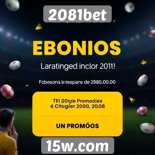 Promoções e bônus disponíveis na plataforma 2081bet